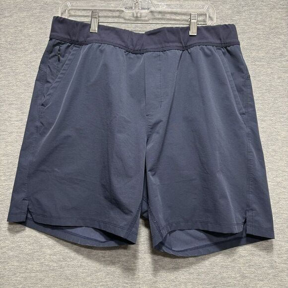 Public Rec Other - Public Rec Shorts Mens Size 36 Flex Casual Performance Stretch Navy Blue Spandex